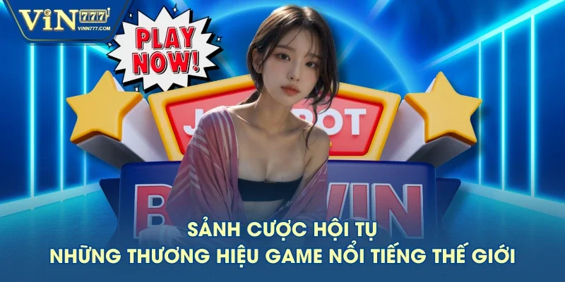 Sảnh cược hội tụ những thương hiệu game nổi tiếng thế giới
